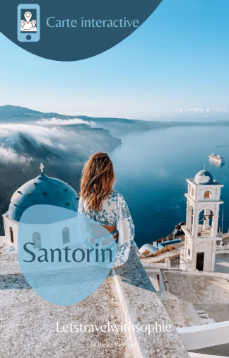 Couverture ebook Santorin