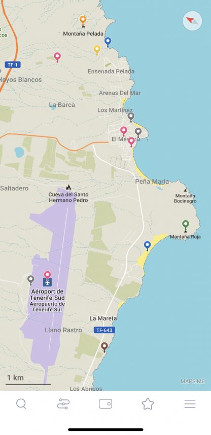 Carte El Medano